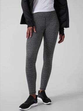 Athleta Altitude tight in polartec power stretch legging